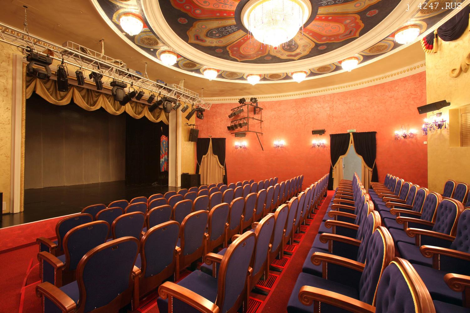 Small hall of the theatre for 100 seats