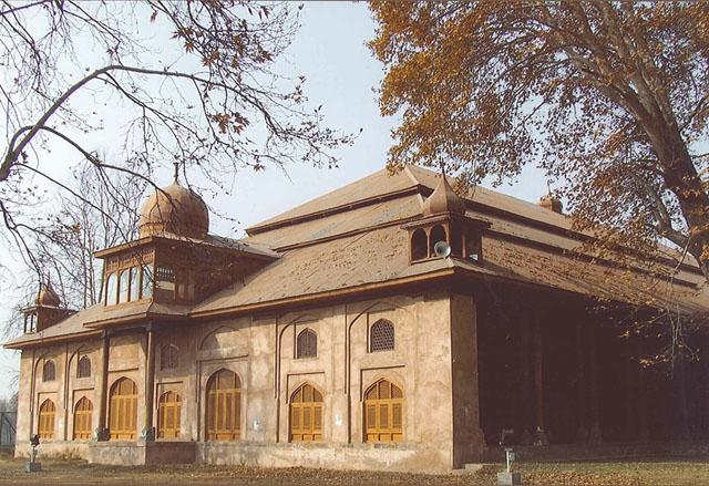 South side elevation of the mosque after the restoration