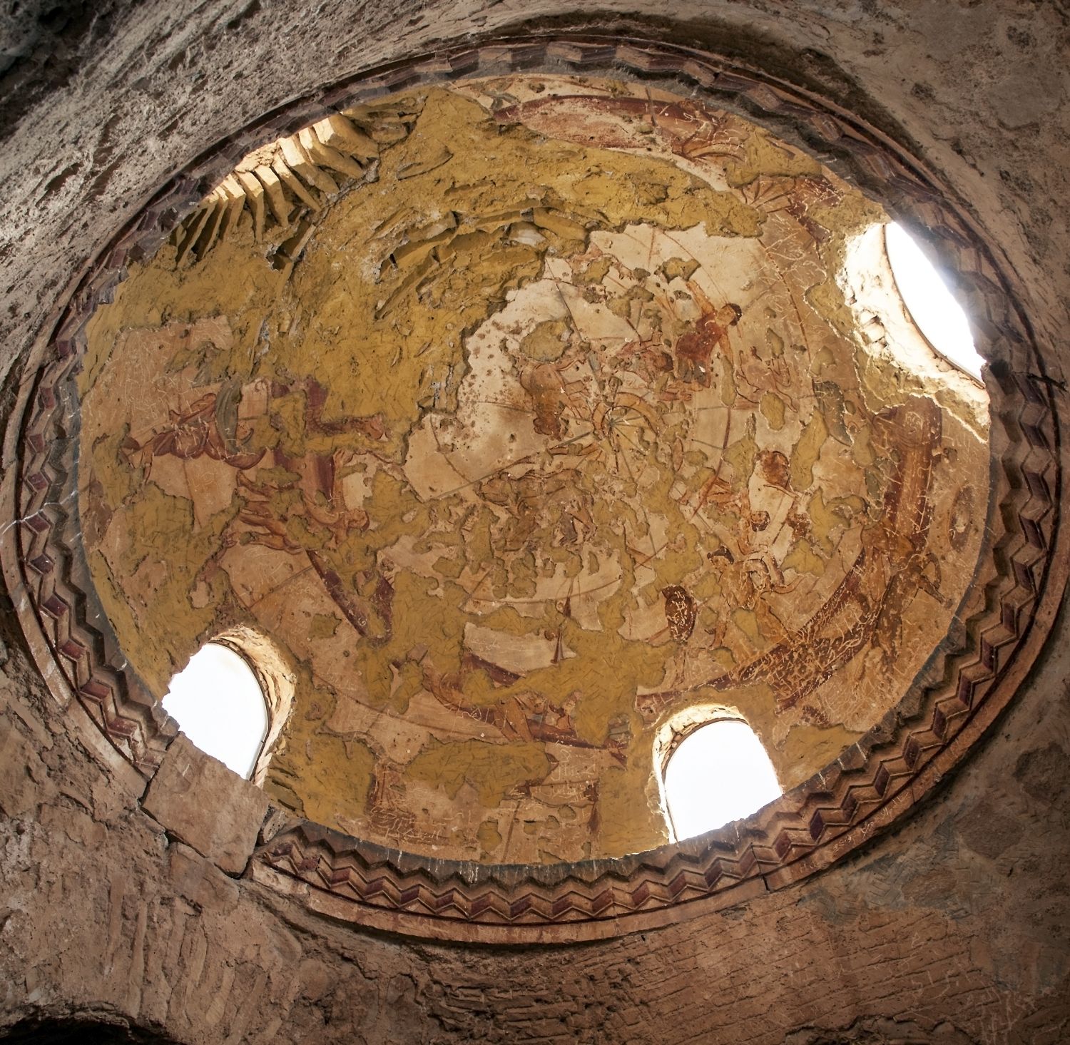 Caldarium: composite view of dome.
