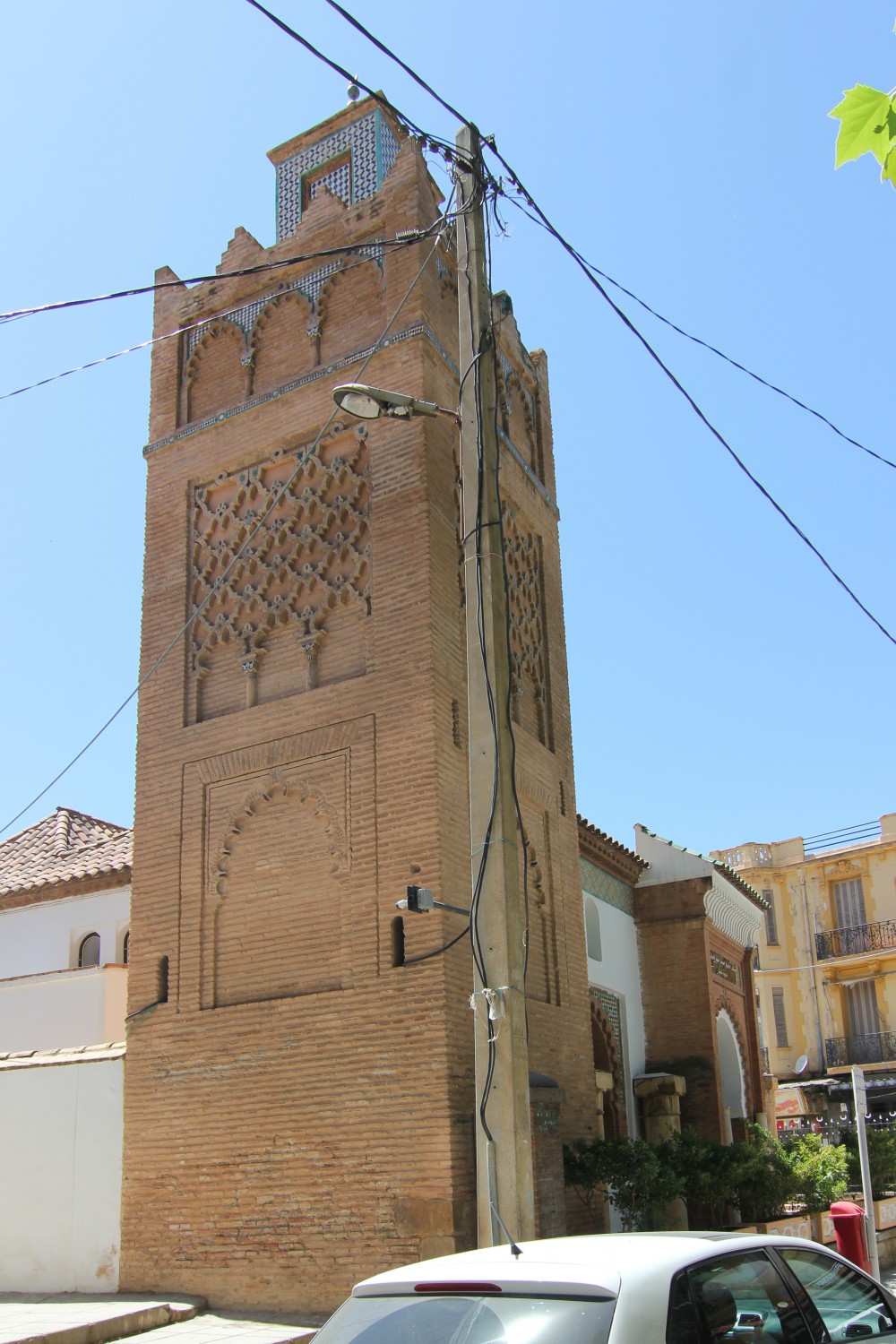 View of the south side of the minaret