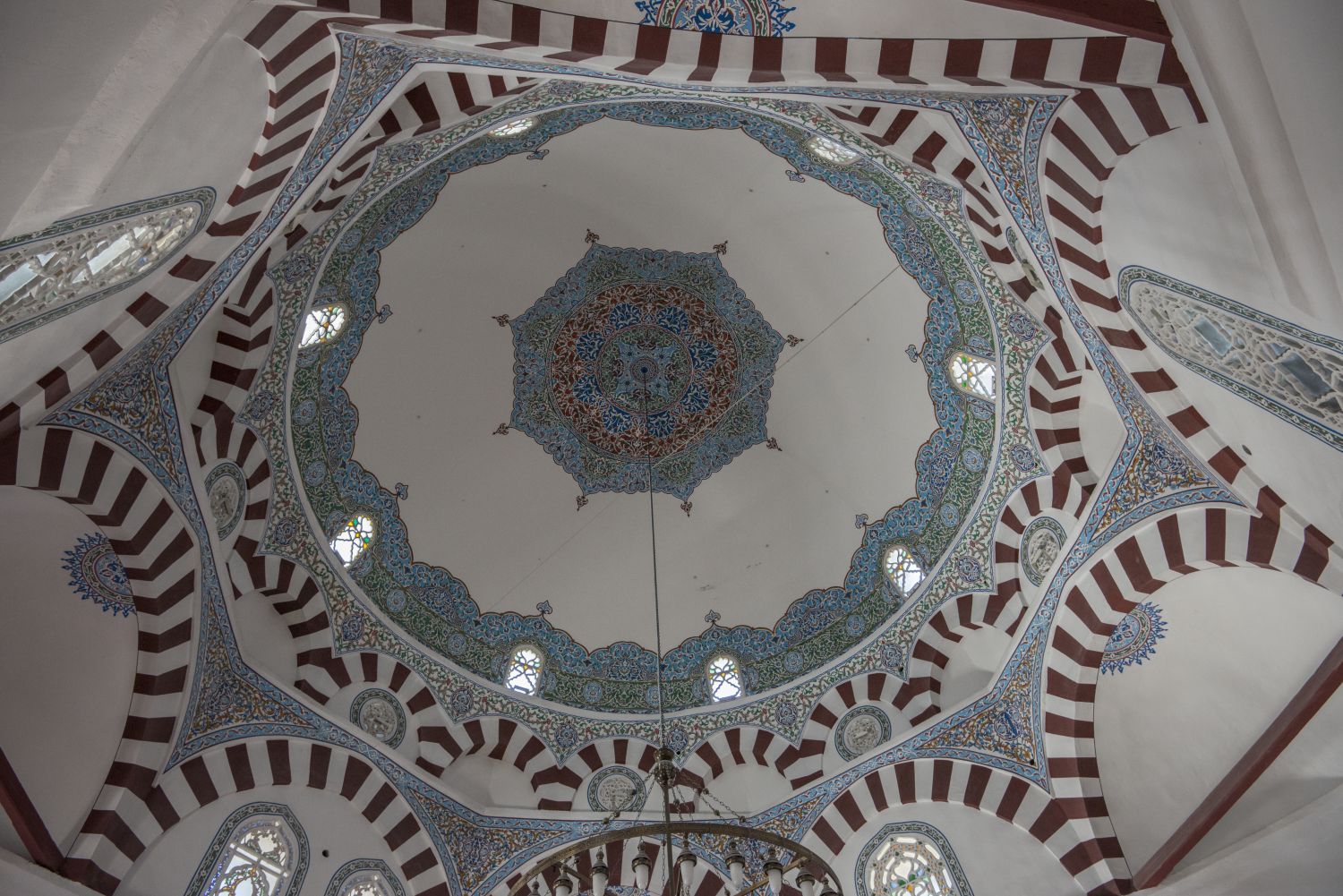 Interior view of dome.