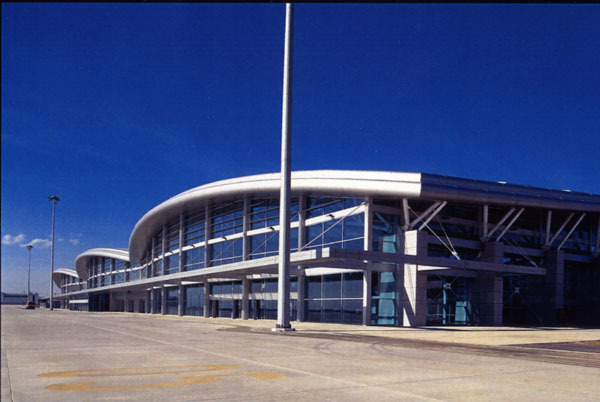 View of the Sabiha Gokcen Airport Terminal