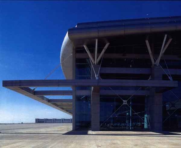 View of the Sabiha Gokcen Airport Terminal