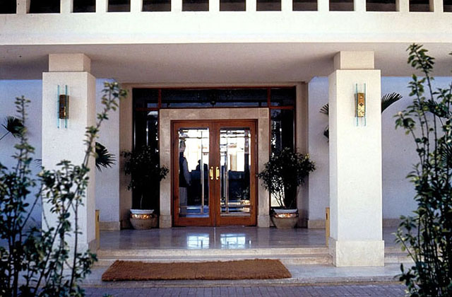 Lobby entrance
