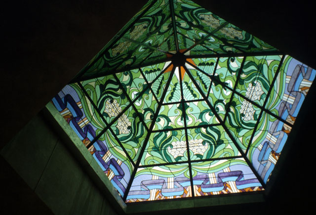Interior, glass mosaic