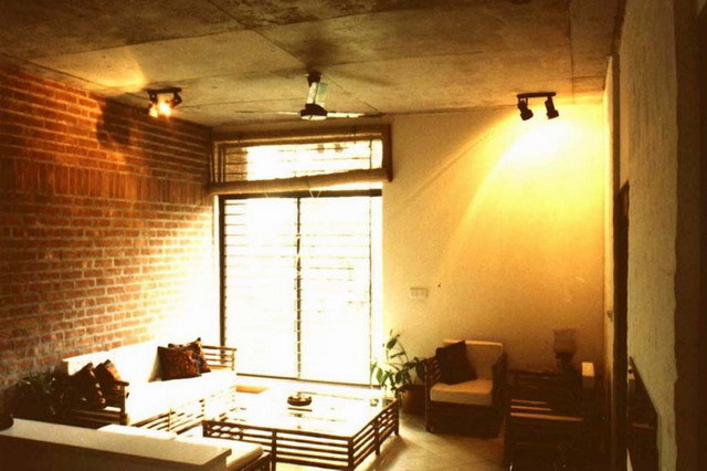 Interior, ground floor, living room