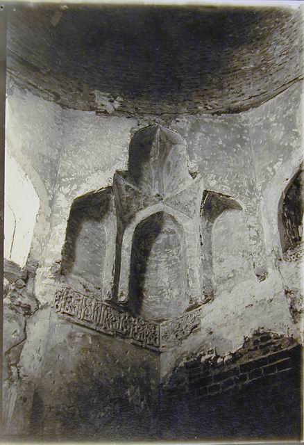 Composite squinch in mausoleum of Muhammad al-Ja'fari