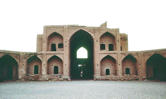 Courtyard view of portal