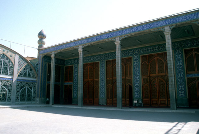 Exterior view of the side prayer hall