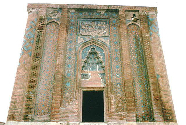 View of entry façade