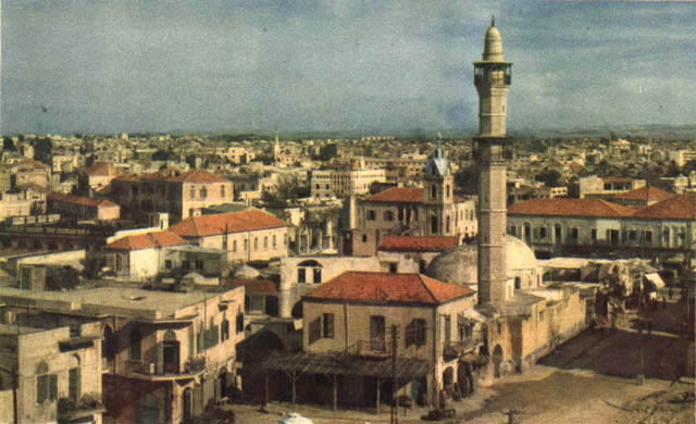 General view from southwest with Jaffa's clocktower in the background