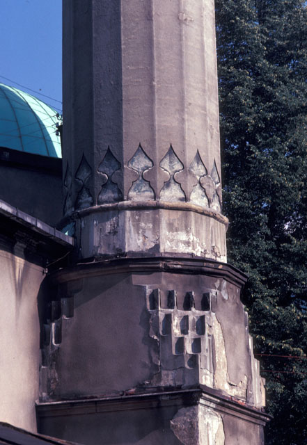 Base of minaret