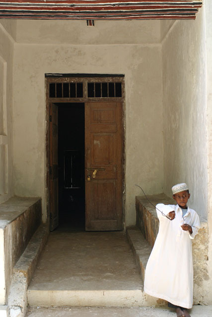 View of mosque entrance