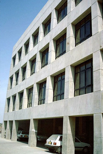 Windows formed out of precast elements