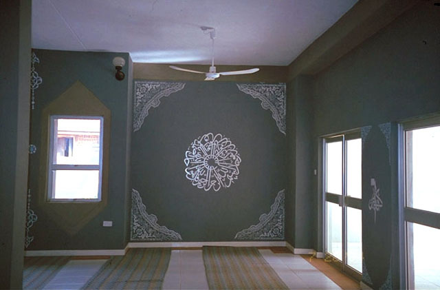 Interior, prayer room