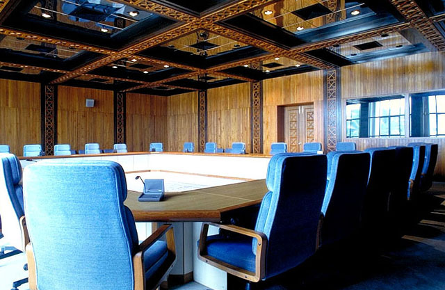 Interior, boardroom