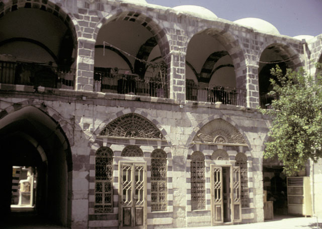 Courtyard view of southern façade
