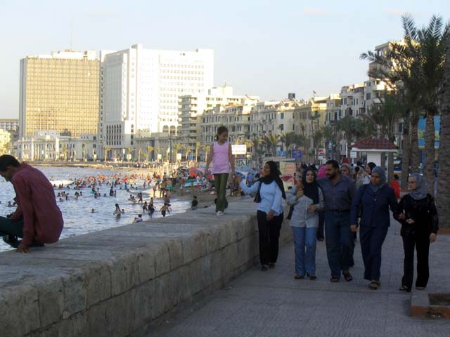 The Corniche of the Eastern Harbor