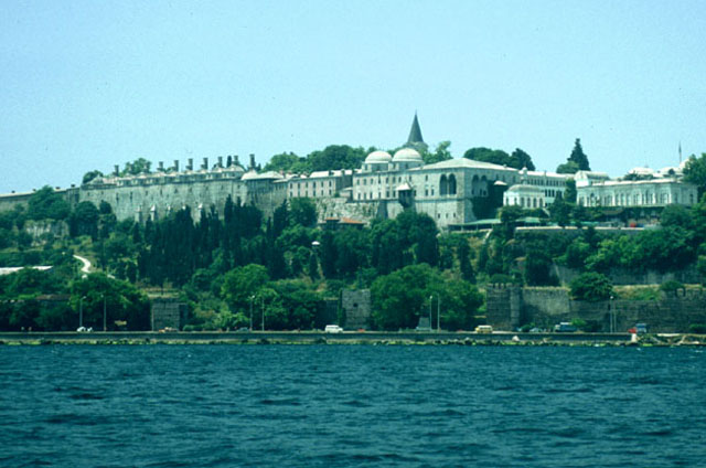 View from the Sea of Marmara, looking west