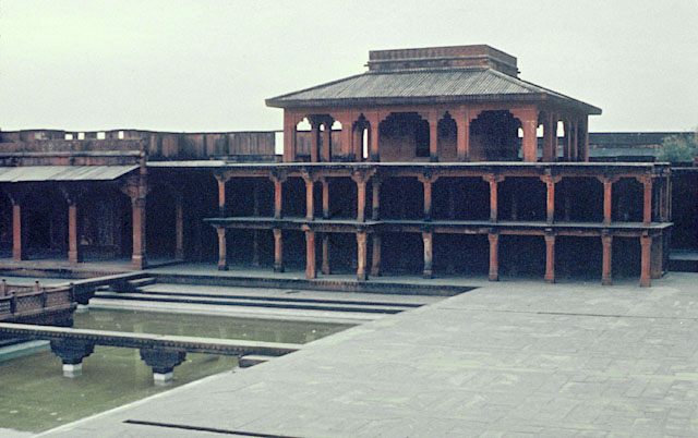 View of the Diwan Khana-yi Khass, or the Emperor's private apartment