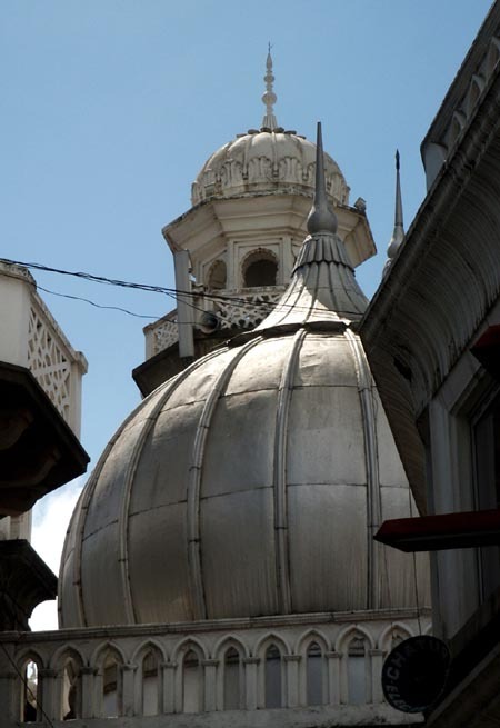 View of dome and minaret top