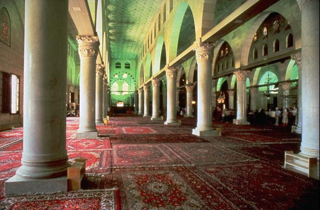 Aqsa Mosque Restoration - Interior, prayer hall