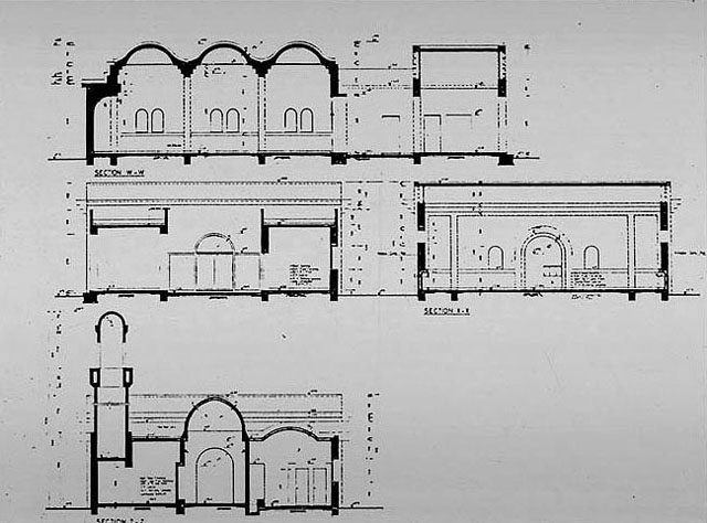 Drawing, sections