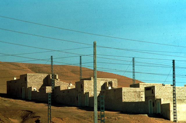 General view to Guerrara Socialist Village