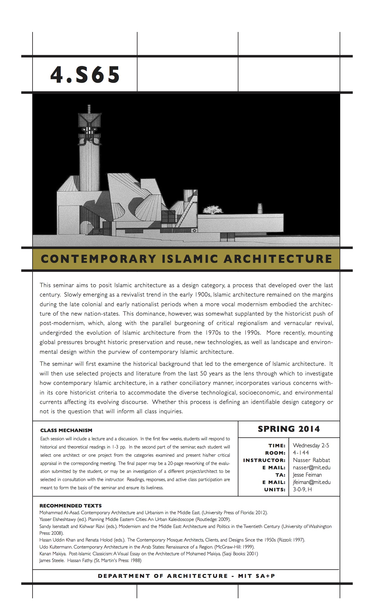 4.S65-Contemporary Islamic Architecture
