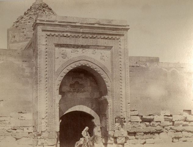 Karatay Han, near the village of Kara Dayi to the east of Kayseri; inner portal