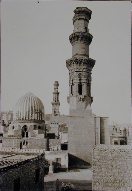 General view after restoration, southern minaret