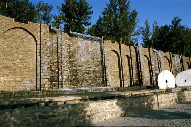 Exterior view of water-wall