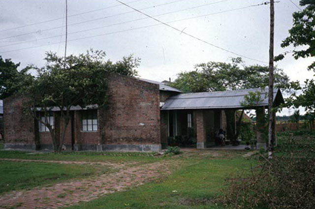 Main view to a housing unit