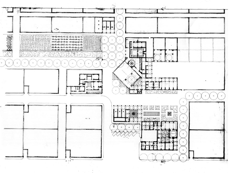 Design drawing: Larger scale site plan