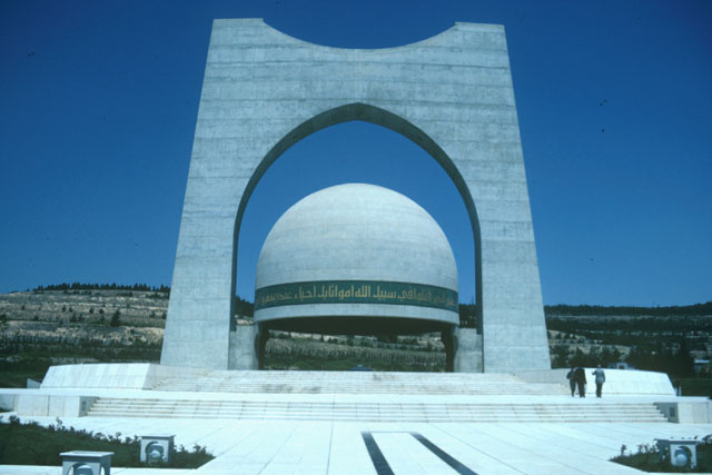 Exterior view showing monument