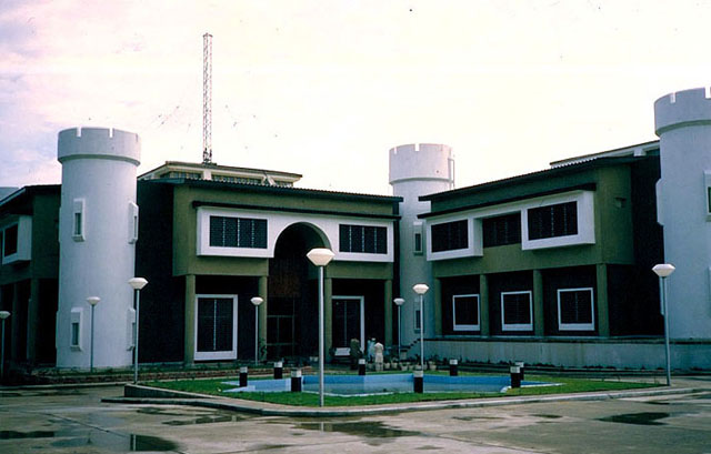 Embassy main entrance view
