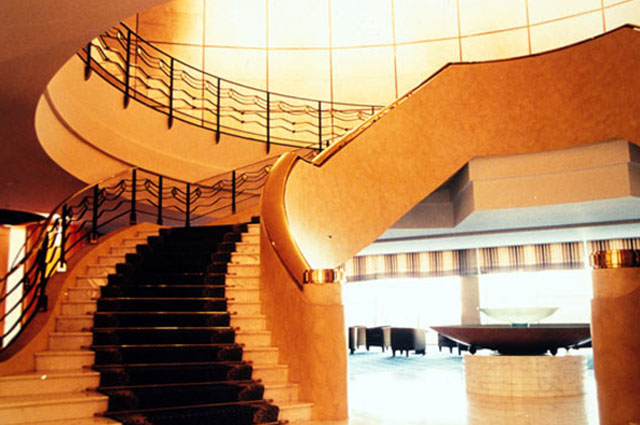 Interior, main staircase