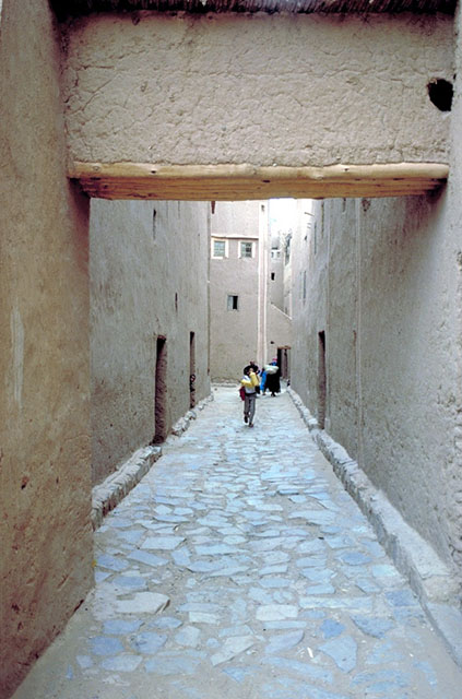 Ksour in the Draa Valley Rehabilitation - Re-surfaced streets and restored houses