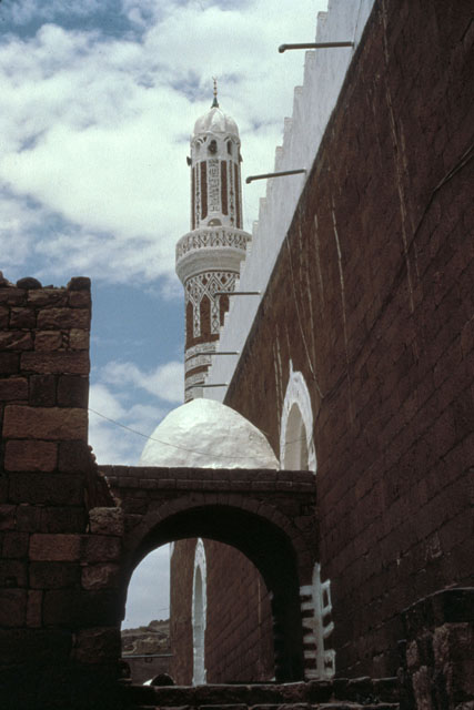 View of the minaret