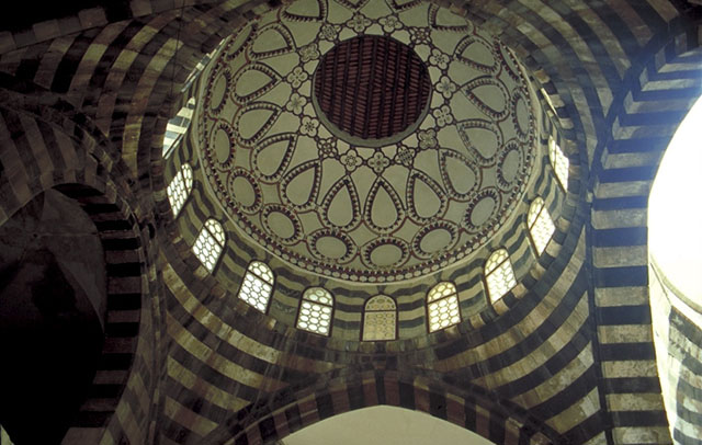 Dome decoration after restoration