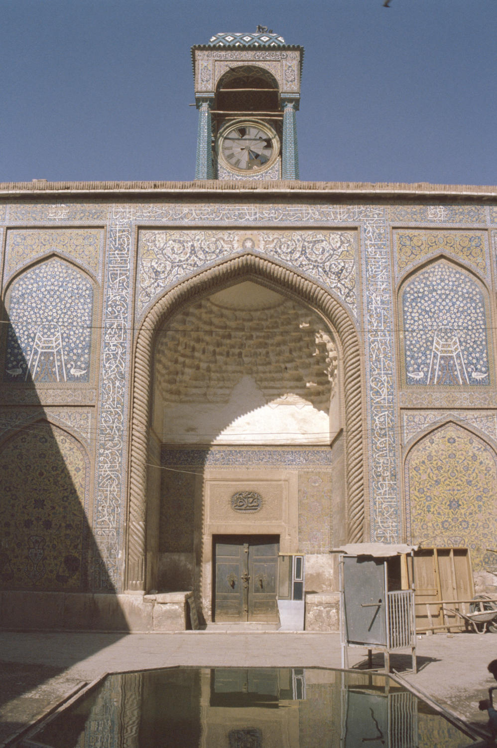 Madrasa portal along bazaar