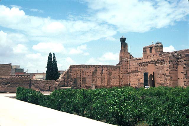 Badīʿ Palace (MEGT) - Main courtyard