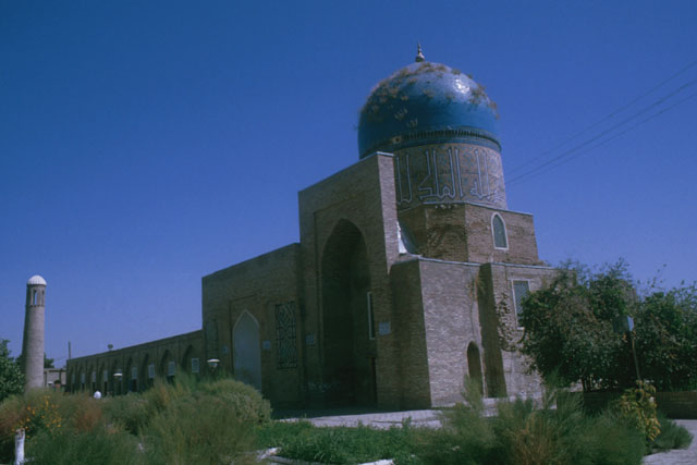 Exterior view of the restored Gok Gunbad