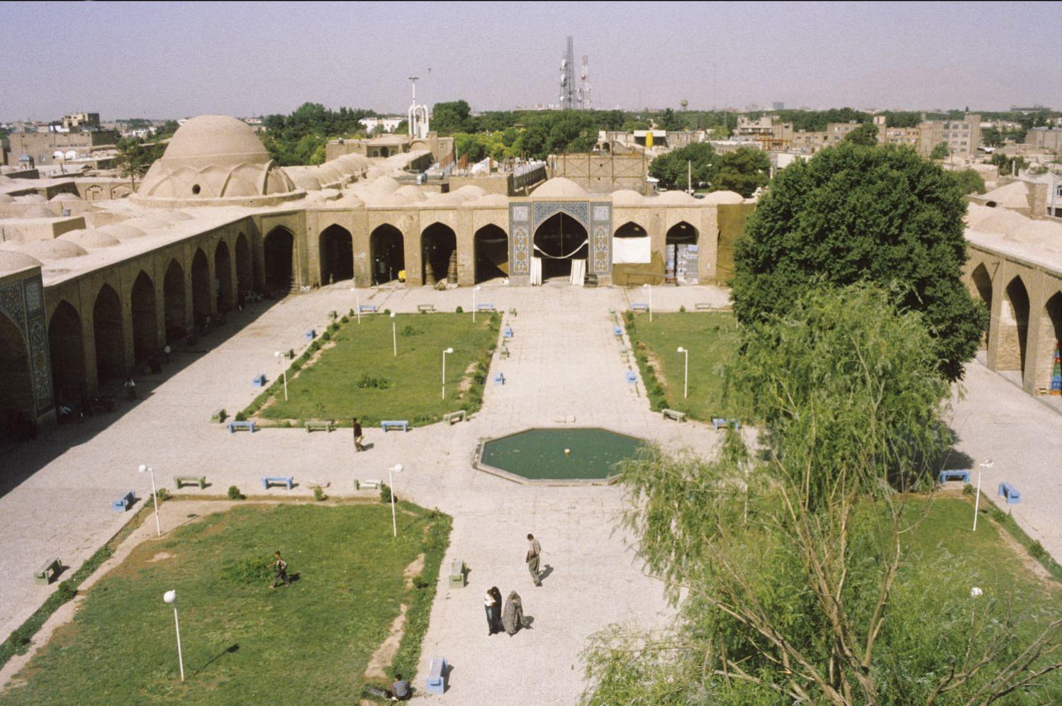View of the inner courtyard