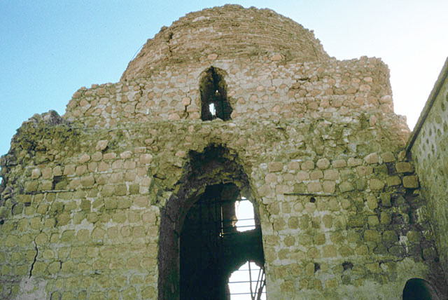 Exterior view of domed structure