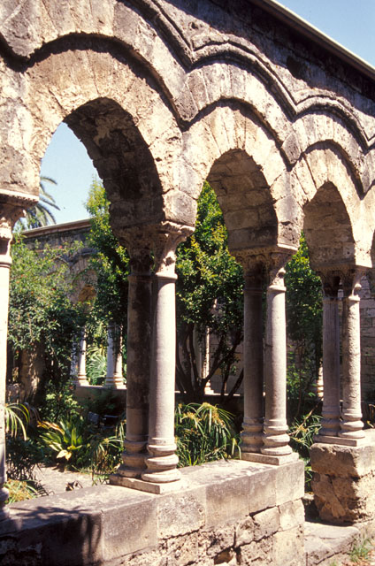 View of cloister arcade