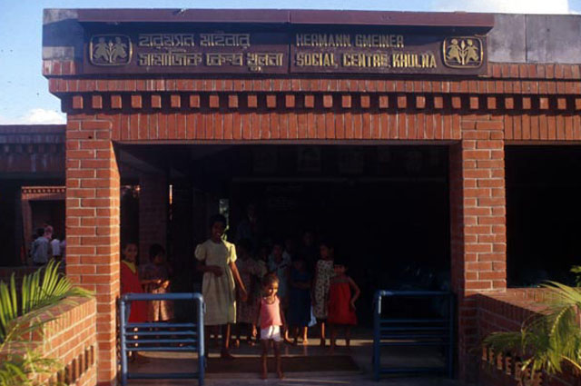 Main entrance to Social Centre