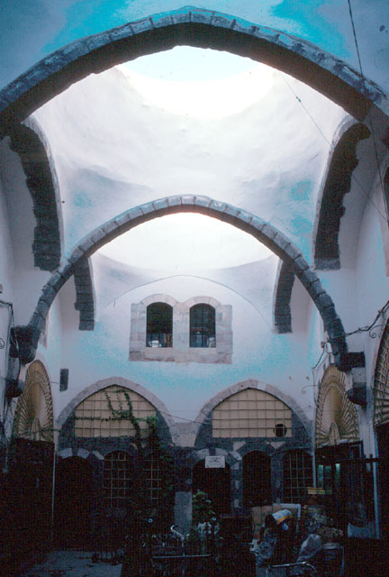 Inner courtyard in Khan Sadrawiyya