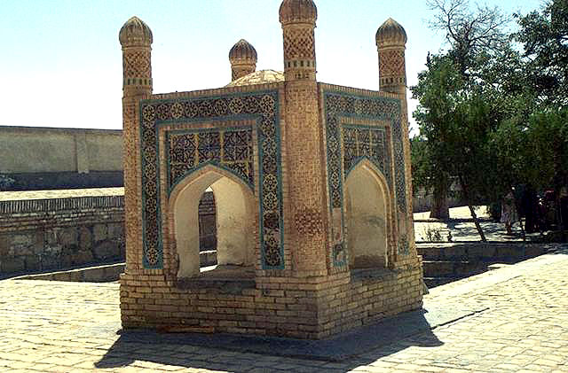 View of chartak in tomb sanctuary