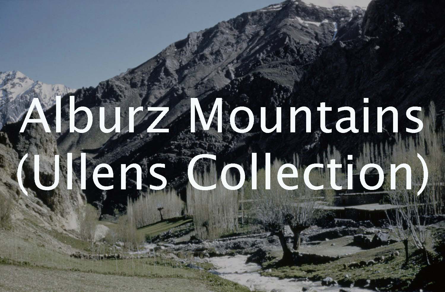 Alburz Mountains (Ullens Collection)